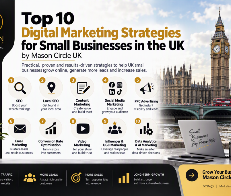 Top 10 Digital Marketing Strategies for Small Businesses in the UK
